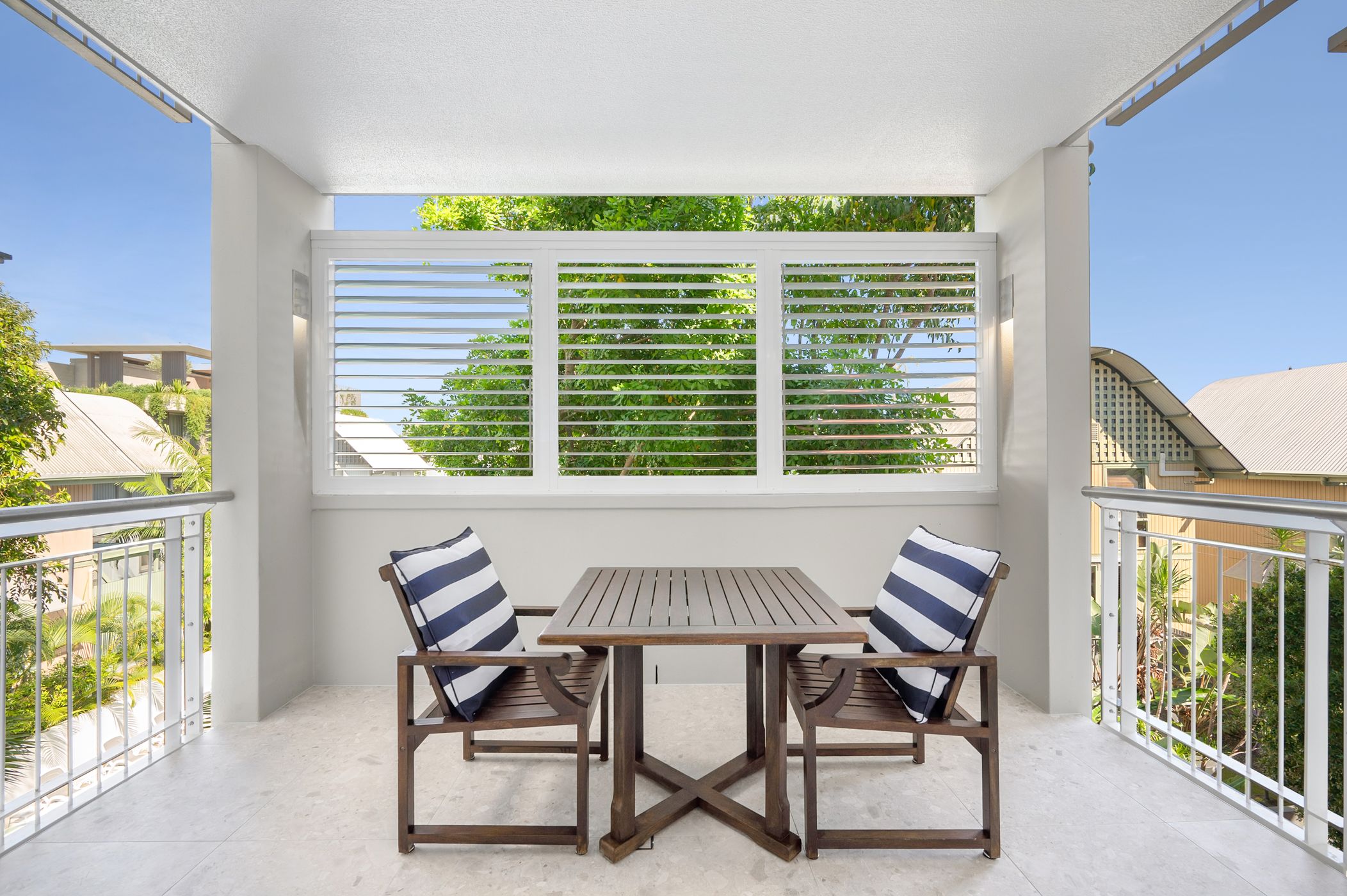 New balcony furniture for relaxing outdoor space